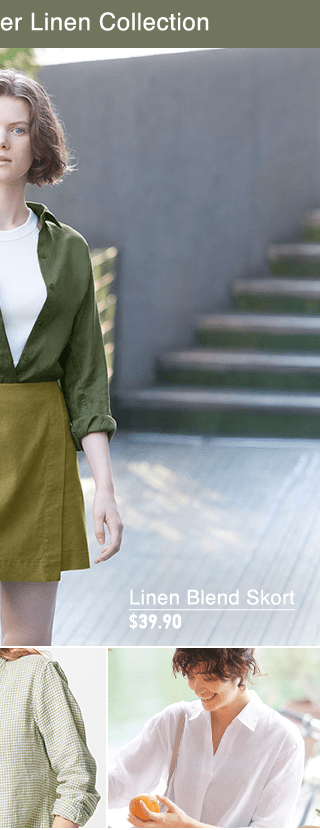 HERO 2 - WOMEN LINEN BLEND SKORT
