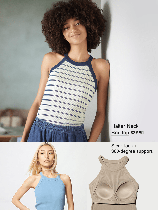 HERO - WOMEN HALTER NECK BRA TOP