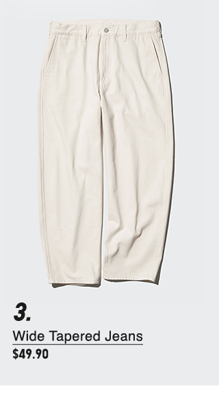 PDP7 - MEN WIDE TAPERED JEANS
