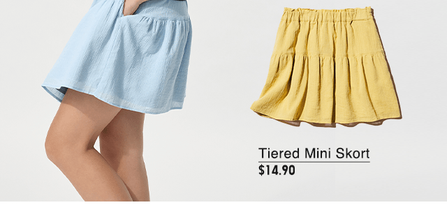girls0tiered0mini0skort