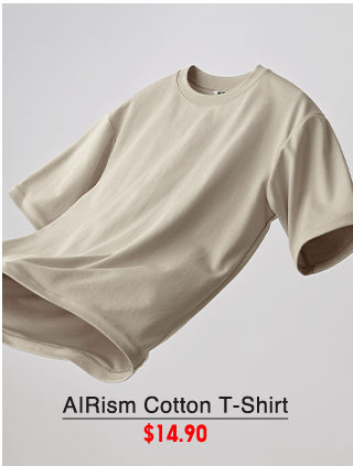 pdp2w0airism0cotton0tshirt