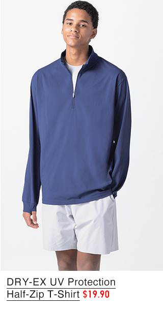 pdp4dry0ex0uv0protection0half0zip0tshirt