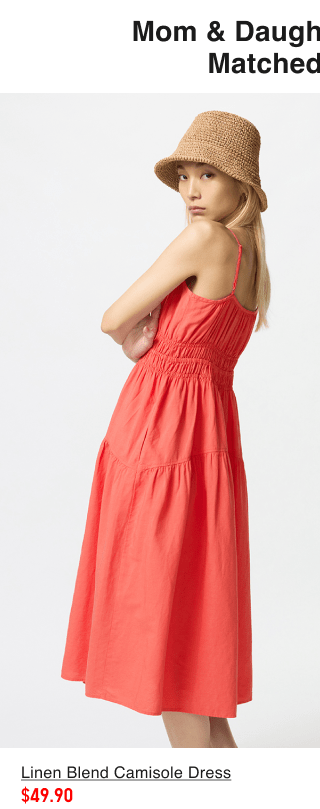 pdp5w0linen0blend0camisole0dress