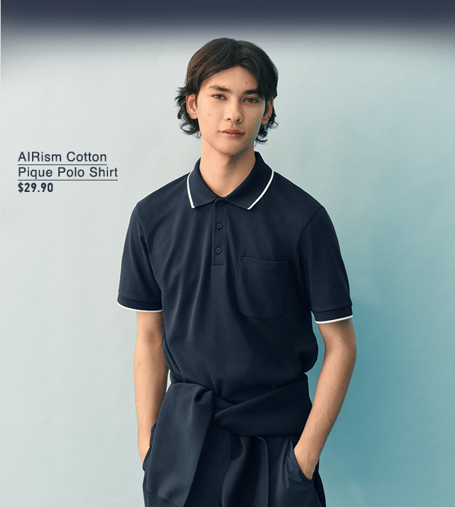 pdp1m0airism0cotton0pique0polo0shirt
