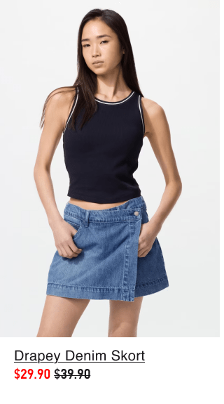 product3women0drapey0denim0skort
