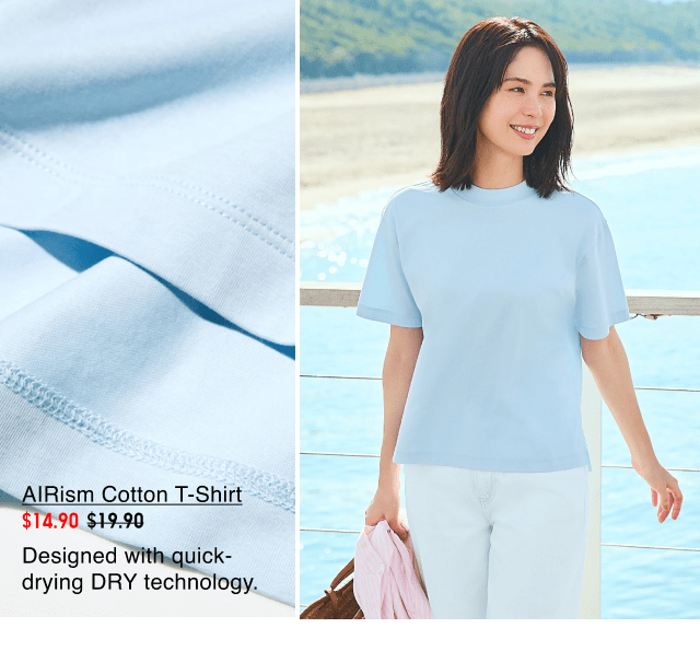 product2women0airism0cotton0tshirt
