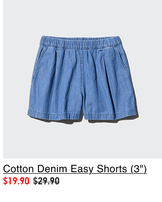 product3women0acotton0denim0easy0shorts