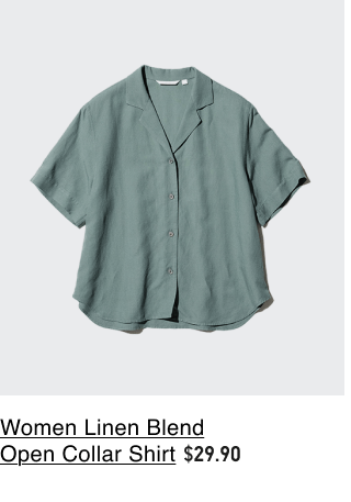 product1women0linen0blend0open0collar0shirt