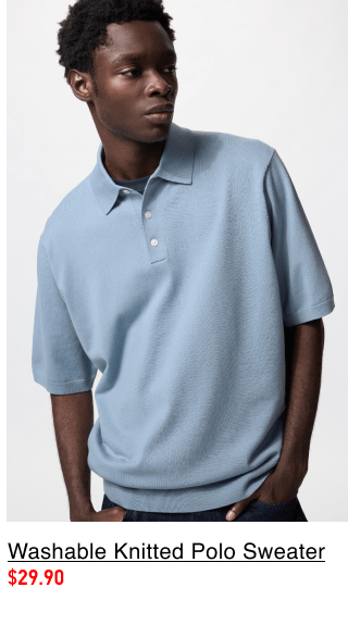 product4men0washable0knitted0polo0sweatert