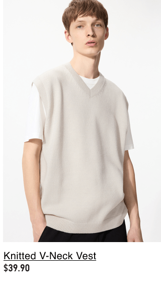 product4men0knitted0v0neck0vest