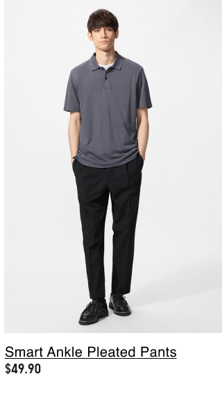 product8men0smart0ankle0pleated0pants