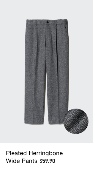 product7men0pleated0herringbone0wide0pants