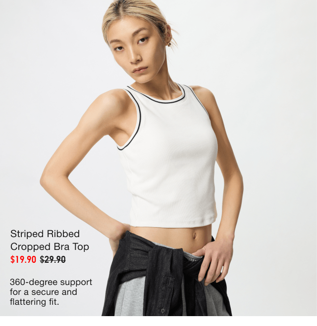 product1women0striped0ribed0cropped0bra0top