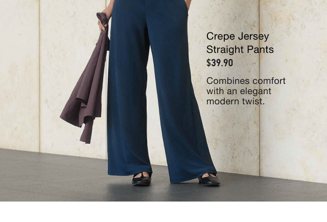 product2women0crepe0jersey0straight0pants