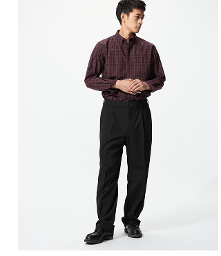 product6men0pleated0wide0pants