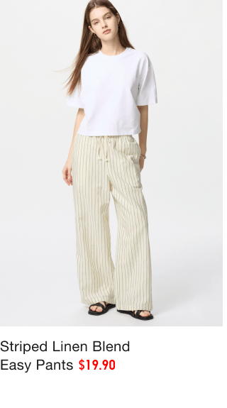 product7women0striped0linen0blend0easy0pants