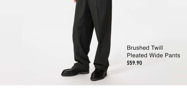 product2men0brushed0twill0pleated0wide0pants