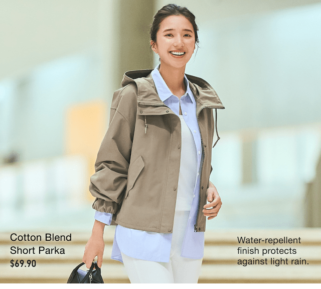 product4women0cotton0blend0short0parka