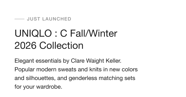 hero0uniqlo0c0fall0winter0collection