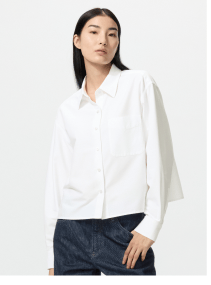 product7women0oxford0cropped0boxy0shirt