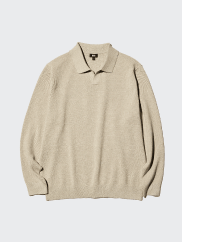 product3unisex0washable0milano0ribbed0skipper0polo0sweater