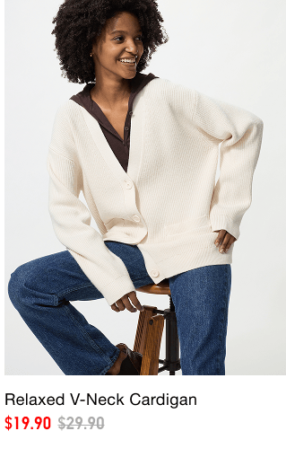 product4women0relaxed0vneck0cardigan