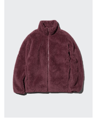 product9women0gfluffy0yar0fleece0full0zip0jacket