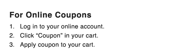 BANNER 1 - FOR ONLINE COUPONS
