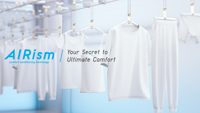 HERO - AIRISM YOUR SECRET TO ULTIMATE COMFORT.