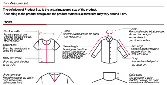 UNIQLO SIZE CHART