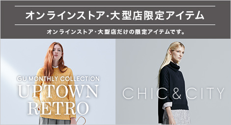 オンラインストア・大型店限定アイテム