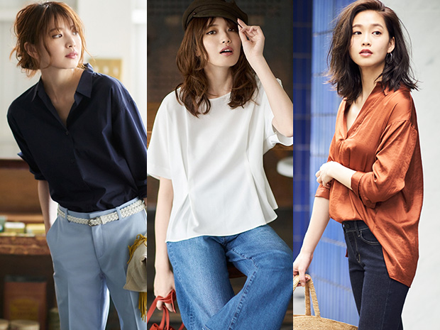 今買って秋まで使える！ 先物買いの最旬ブラウス続々入荷！