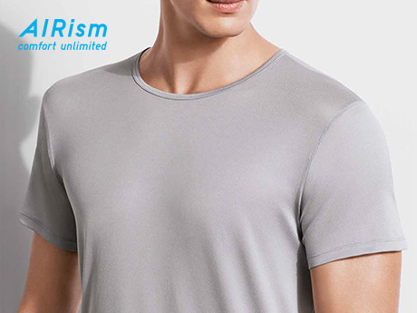 スポーツやレジャーでかいた汗を速乾！ エアリズムメッシュインナー