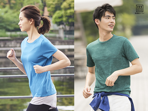 世界最高水準の速乾性！ ドライEXTシャツ限定特価