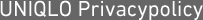 UNIQLO Privacypolicy