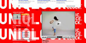 UNIQLOCK第1弾 ティザーページ(YouTube)2