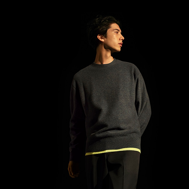 Soft Lambswool Crew Neck Sweater