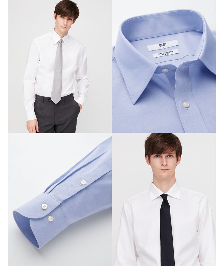 uniqlo wrinkle free shirt