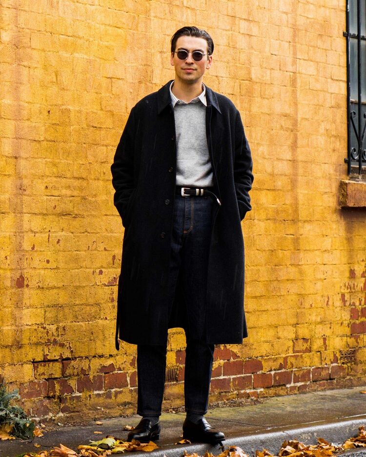 ジャケット・アウター JW Anderson Longline Double coat JW Anderson wool Uniqlo premium double face oversized belted