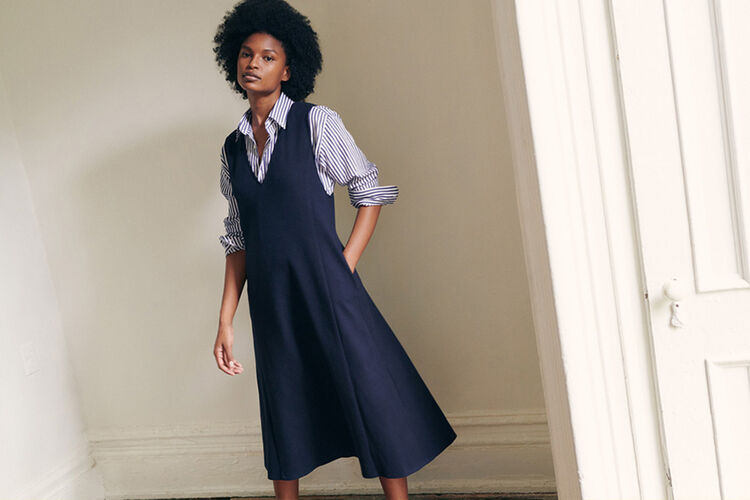 Easy, comfortable, flattering.The best looking everyday dress., UNIQLO  TODAY