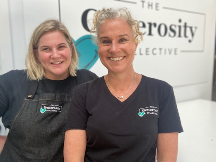 The Generosity Collective Founders - Natalie Dymond and Elise Stevens
