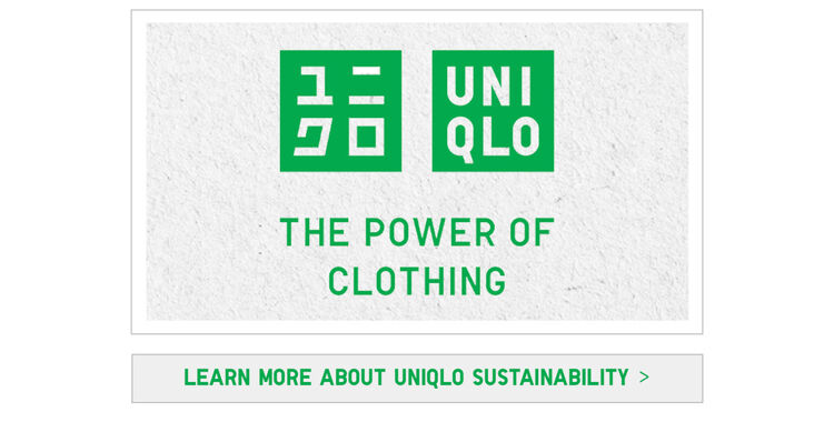 Learn more about Uniqlo Sustainability