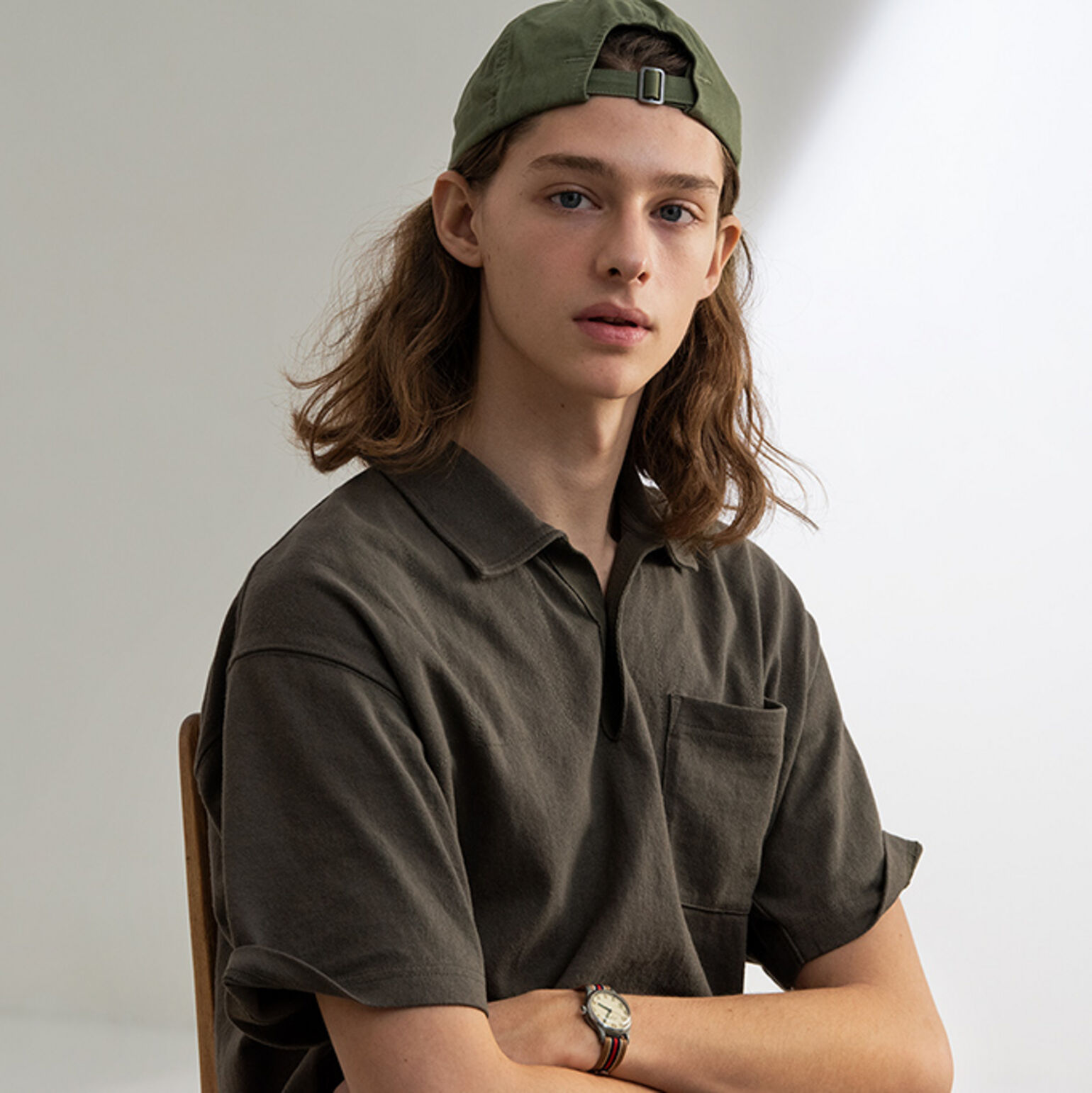 uniqlo oversized polo