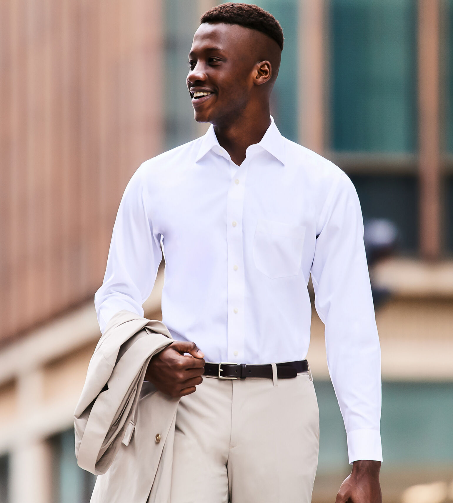 uniqlo easy care dress shirt