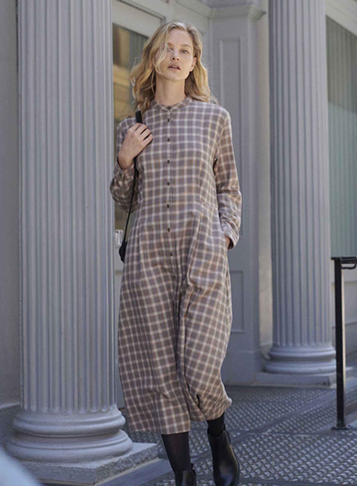 Easy, comfortable, flattering.The best looking everyday dress. UNIQLO TODAY UNIQLO AU