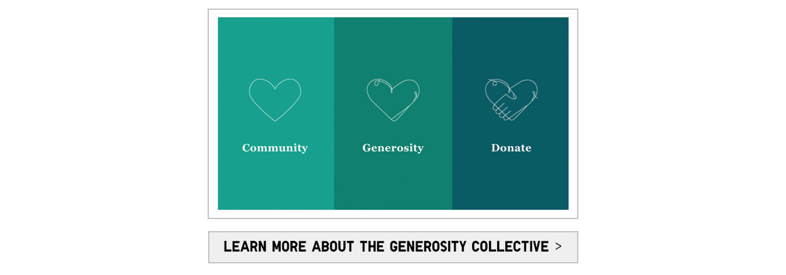 Learn More About The Generosity Collective