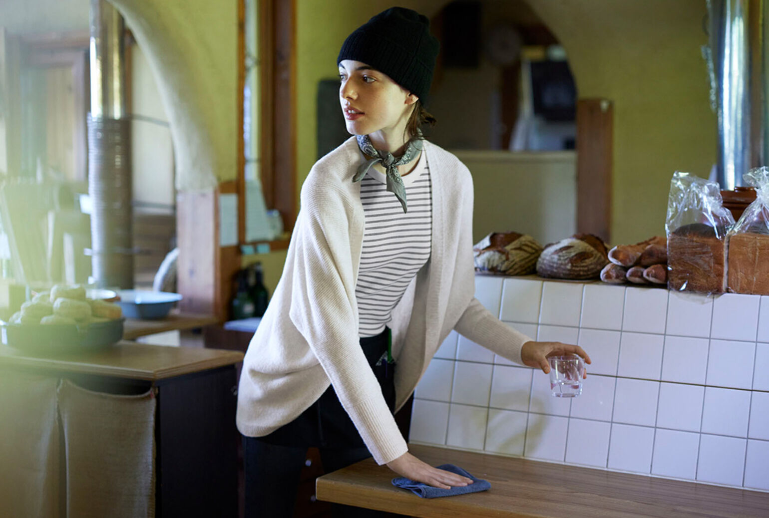 3D Knit Souffle Yarn Cardigan