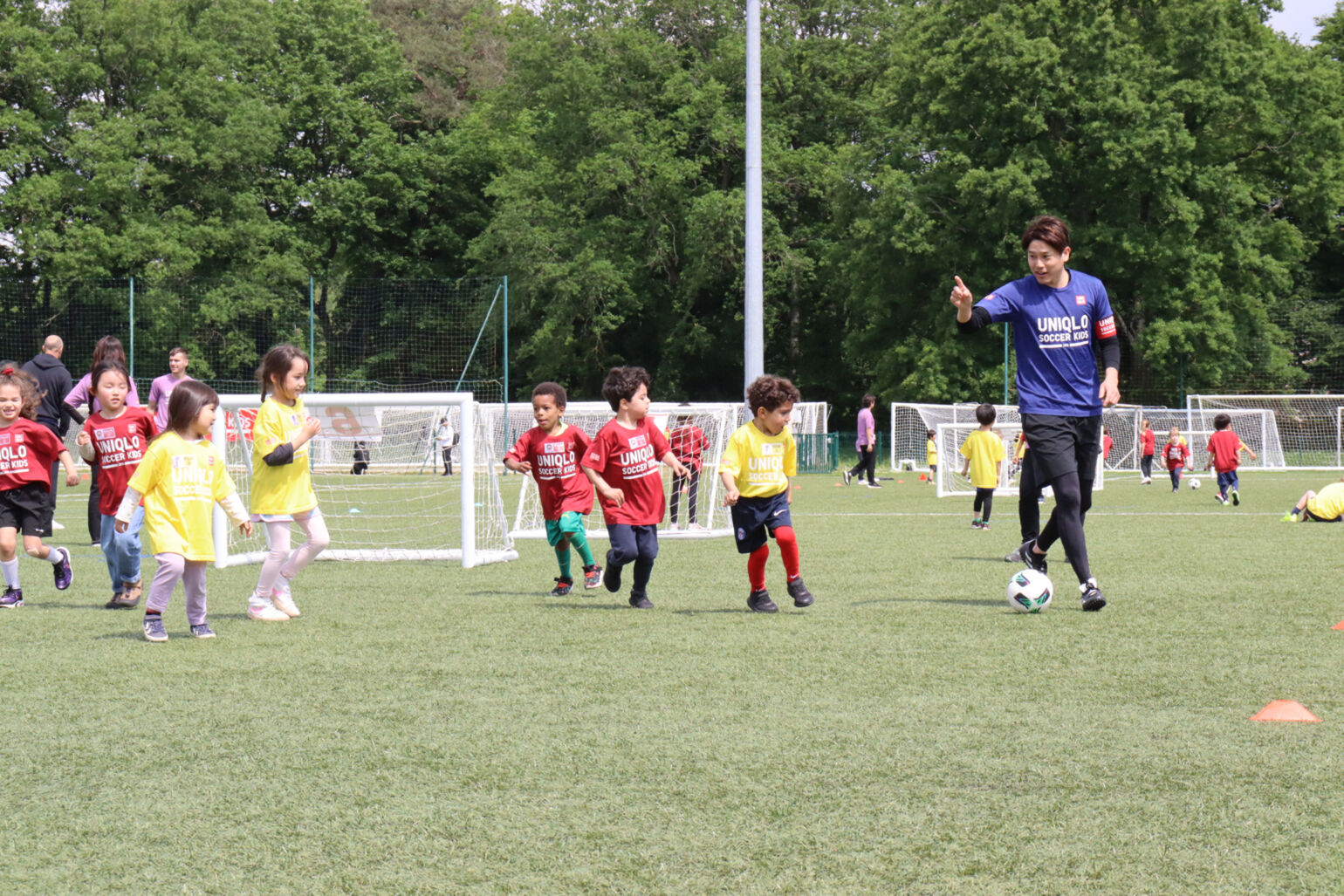 Transcending cultural and language barriers,  and nurturing children’s dreams through soccer