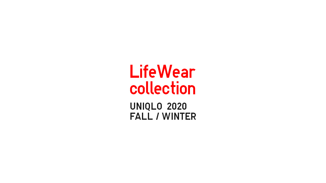 LifeWear collection UNIQLO 2020 FALL/WINTER