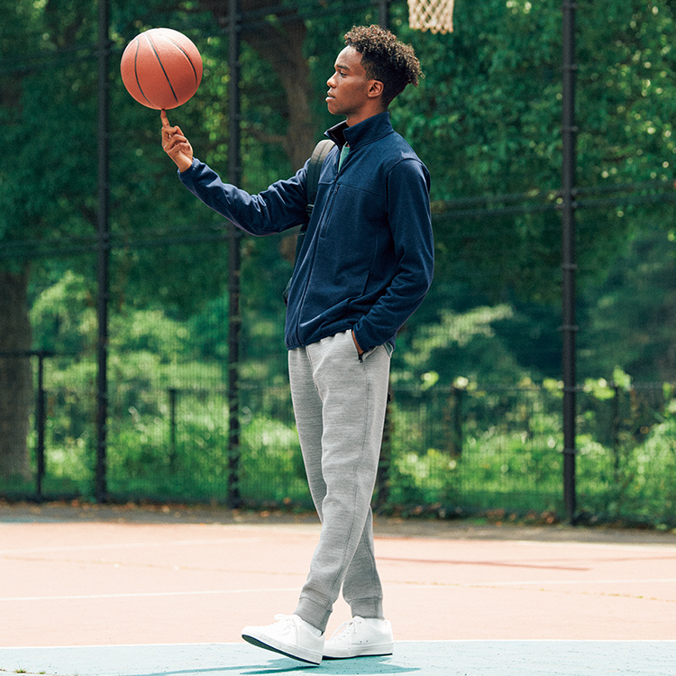 ストレッチフリースジャケット